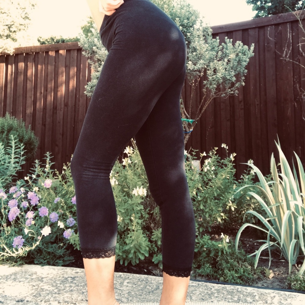 black leggings